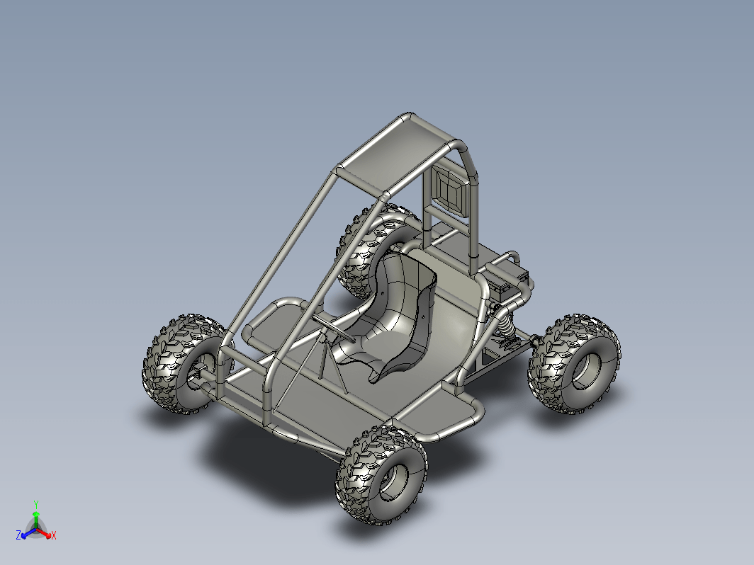 Electric Mud Kart电动钢管车