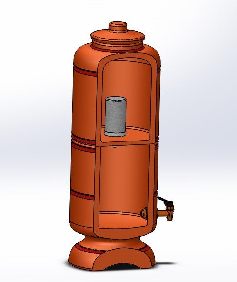 Filtro de barro（粘土过滤器）