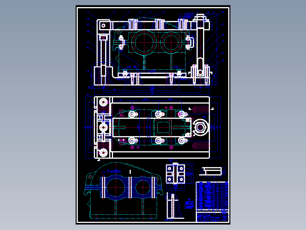 工艺夹具-减速箱箱体加工工艺及夹具设计