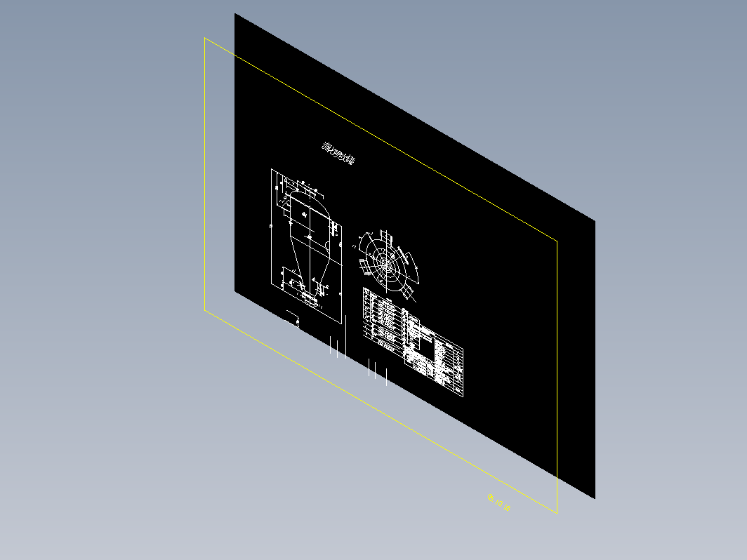 25m3气力输送罐总图