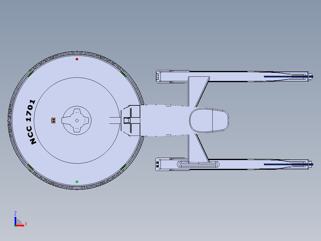 Nave USS Enterprise宇宙飞船