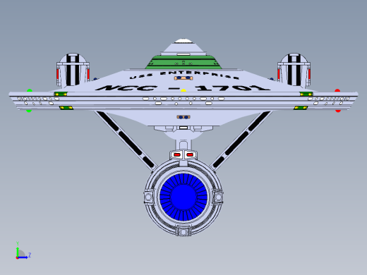 Nave USS Enterprise宇宙飞船缩略图