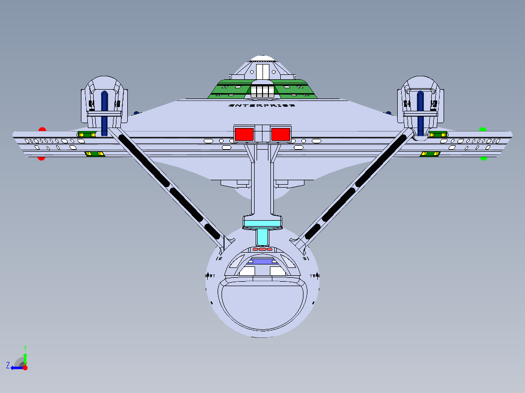 Nave USS Enterprise宇宙飞船