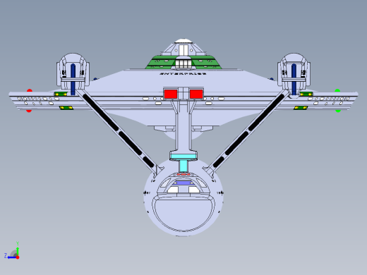 Nave USS Enterprise宇宙飞船缩略图