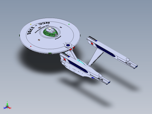 Nave USS Enterprise宇宙飞船缩略图