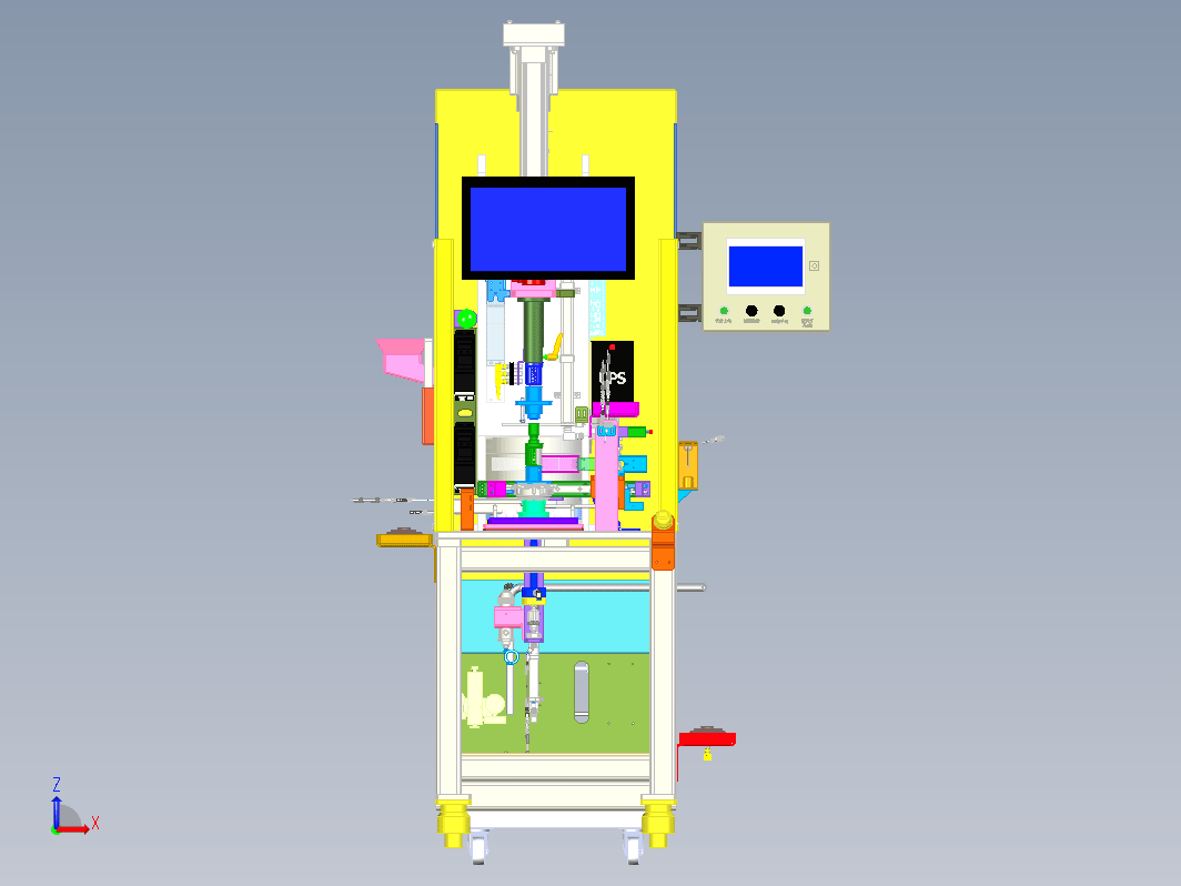 OP210 上箱体衬套压装，上箱体涂脂，将衬套压入上箱体