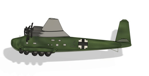 Messerschmitt Me 323二战德国运输机缩略图