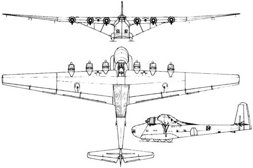 Messerschmitt Me 323二战德国运输机缩略图