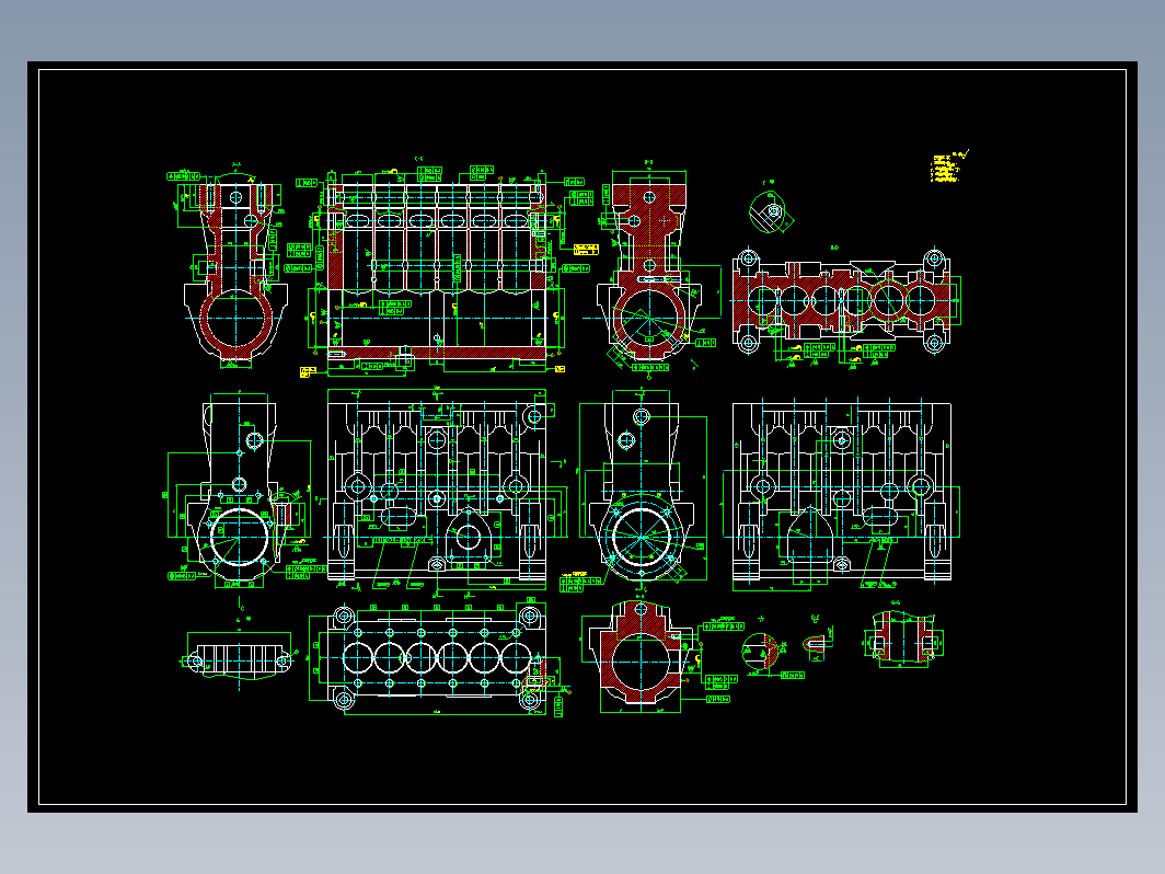 喷油泵体生产图