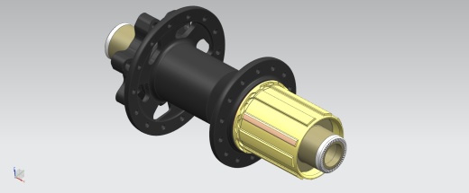 后轮毂 DT Swiss Rear Hub缩略图