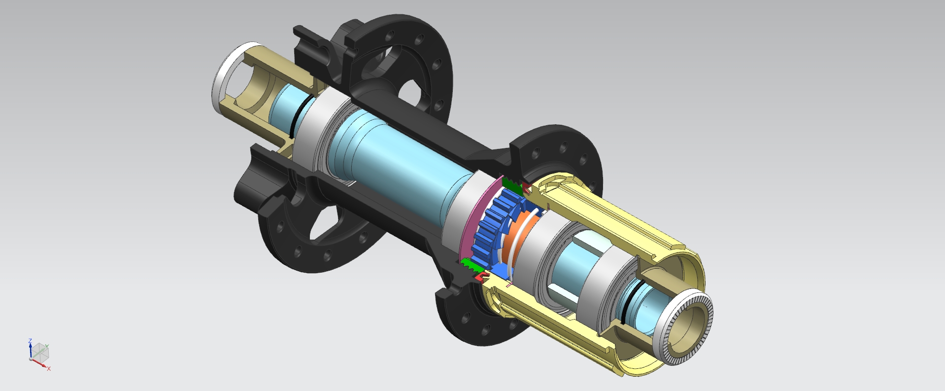 后轮毂 DT Swiss Rear Hub