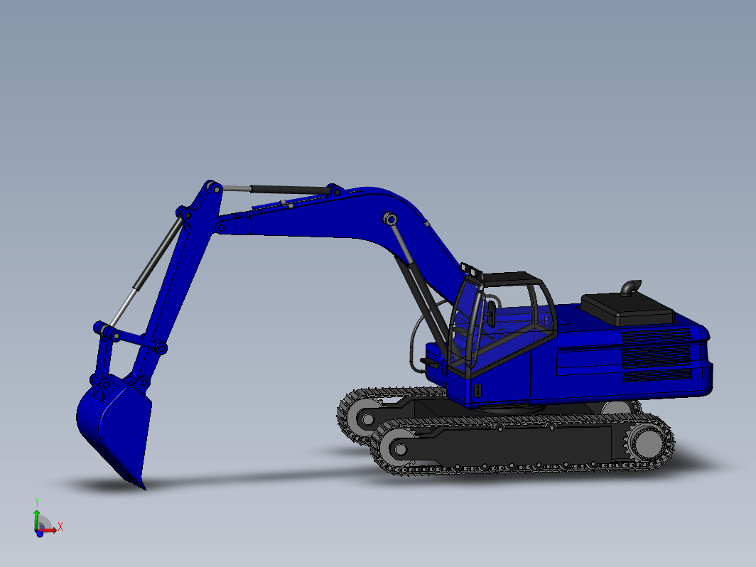 简易挖掘机Excavator