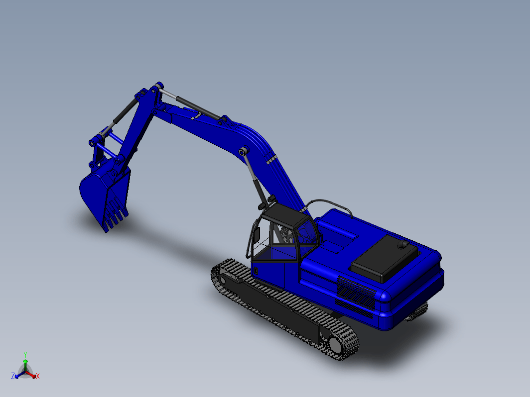 简易挖掘机Excavator