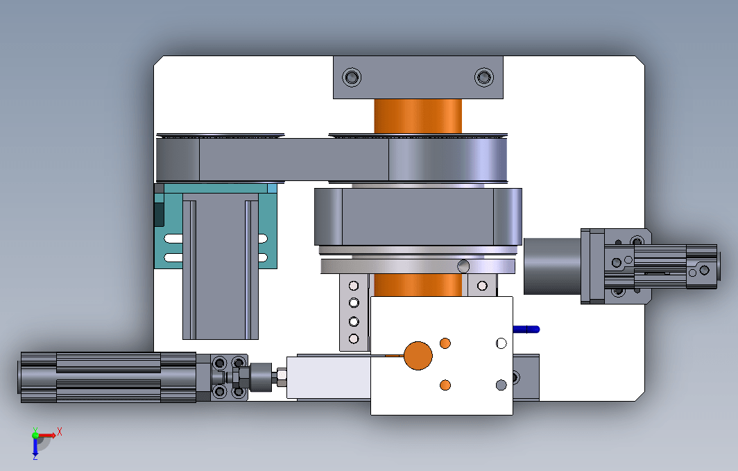 减震器零部件凸焊工装整体