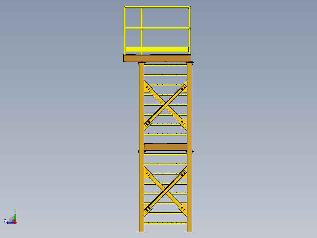 两层楼梯