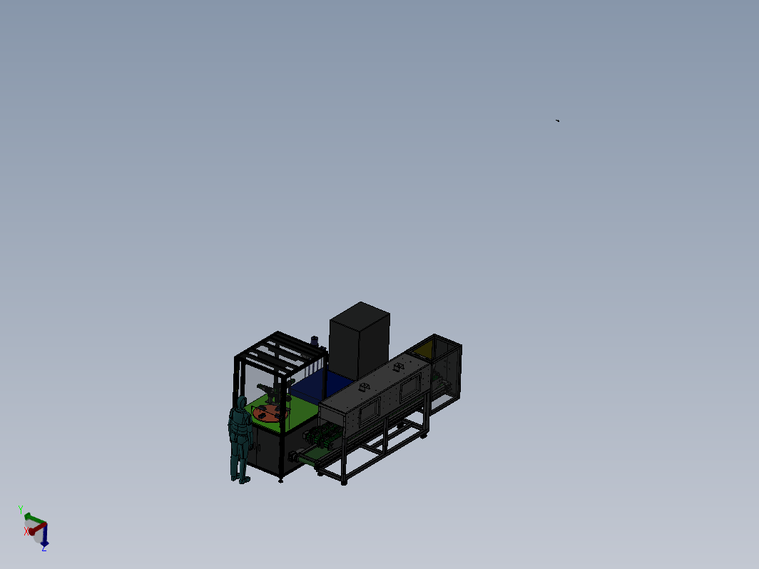 注塑件涂胶工作站