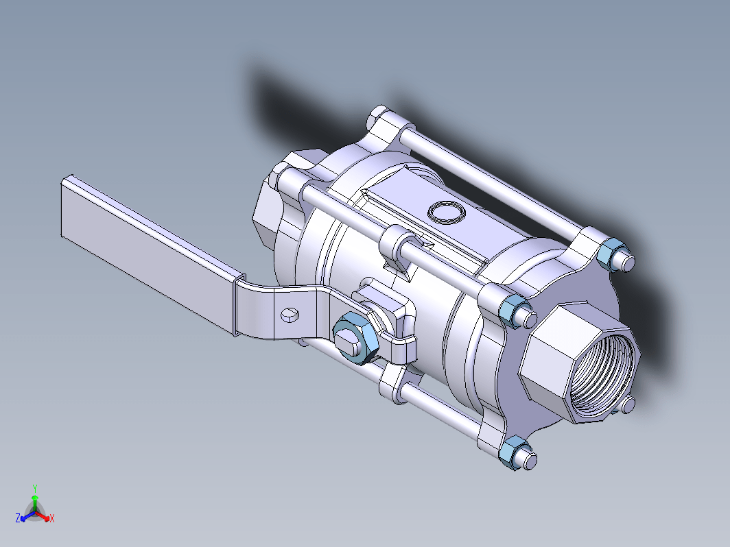 Spherical Valve球形阀模型