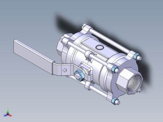 Spherical Valve球形阀模型缩略图