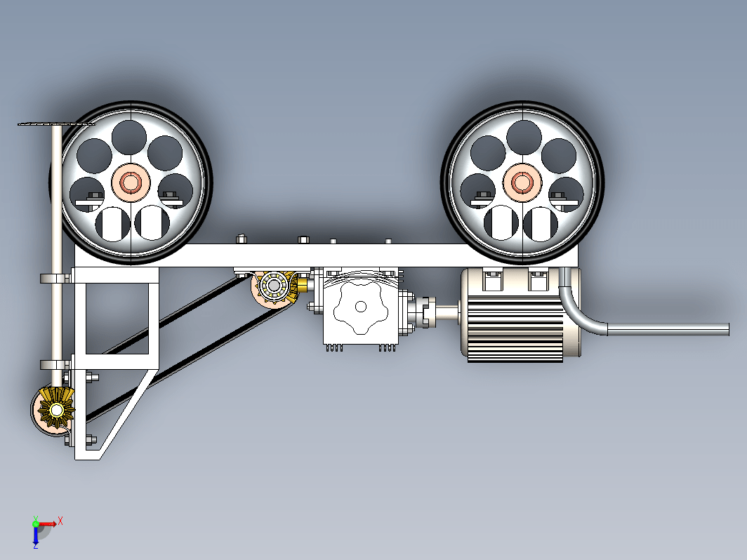 多用途农业机械结构设计