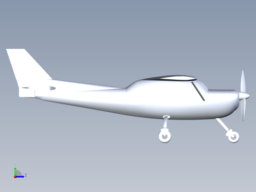 飞机 cessna-152-assembly-1 1 STP缩略图