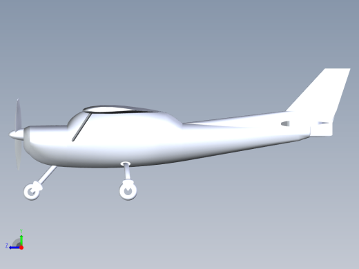 飞机 cessna-152-assembly-1 1 STP缩略图