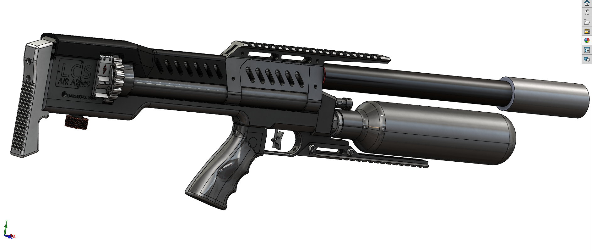 lcs-sk-19-玩具气枪模型