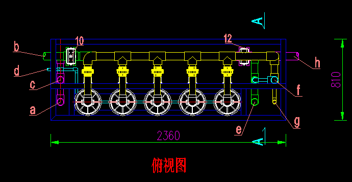 5支管式超滤膜机架图