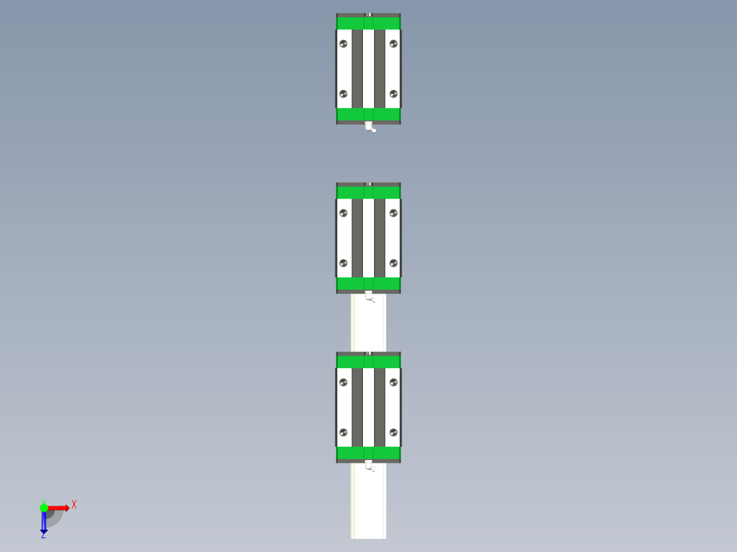 HGH-CA╱HGH-HA 滚珠式线性滑轨╱直线导轨[HGH55CA3T400Z0CI]