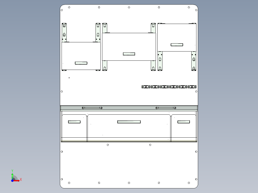 739厨房卫浴CATIA V5 R21设计