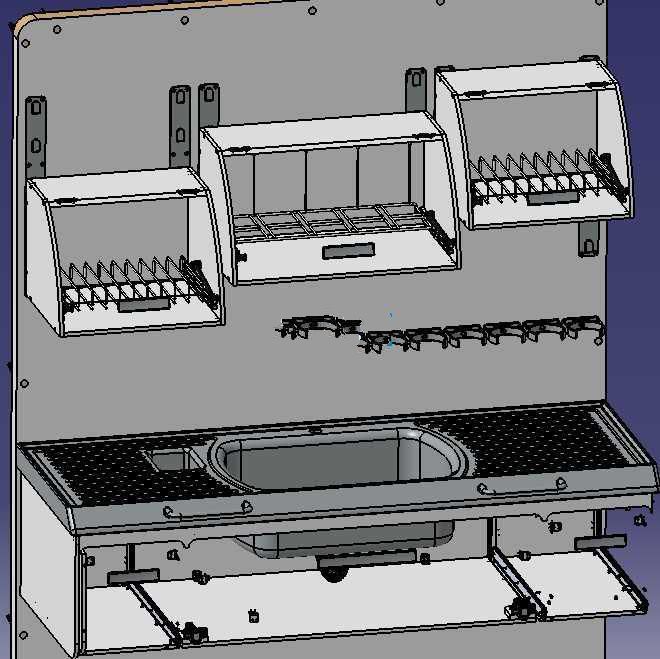 739厨房卫浴CATIA V5 R21设计