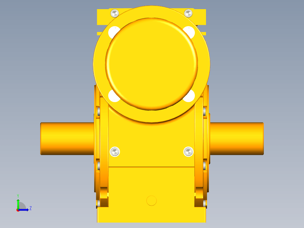 Rv蜗轮蜗杆减速器设计三维Step+CAD+说明书