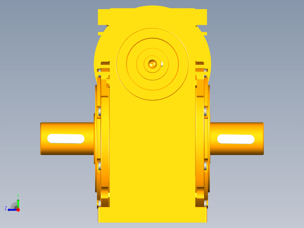 Rv蜗轮蜗杆减速器设计三维Step+CAD+说明书