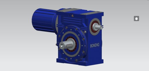 Rv蜗轮蜗杆减速器设计三维Step+CAD+说明书缩略图