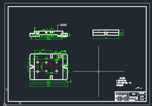 快速阀阀盖加工工艺及其专用夹具设计三维SW2018带参+CAD+说明书缩略图