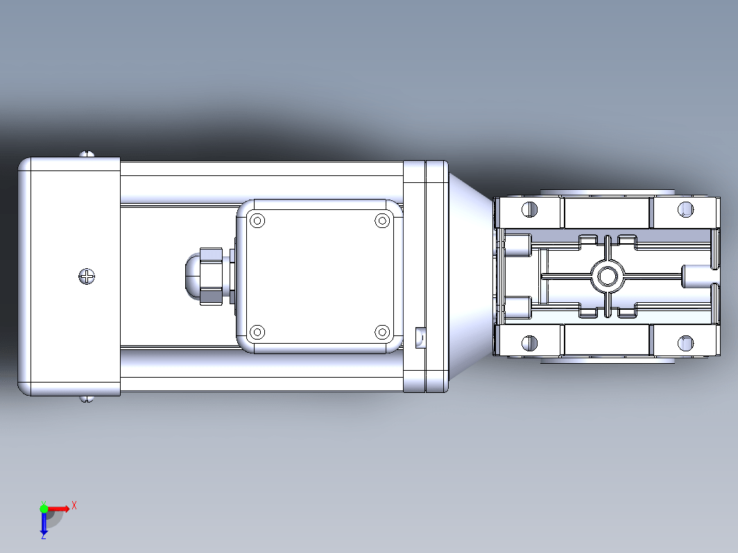 电机DKM400W，齿轮箱130