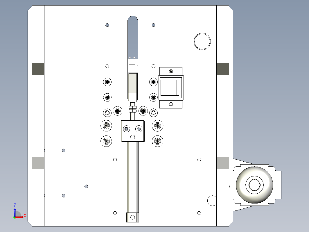 USB 11PIN连接器料带切断治具