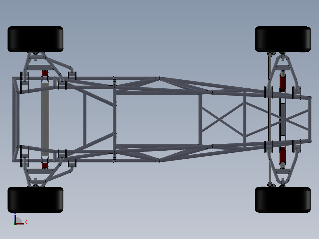 frame-car赛车框架结构