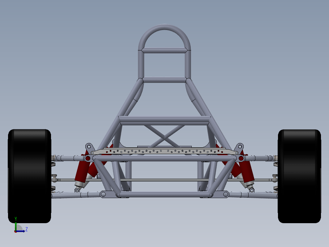 frame-car赛车框架结构