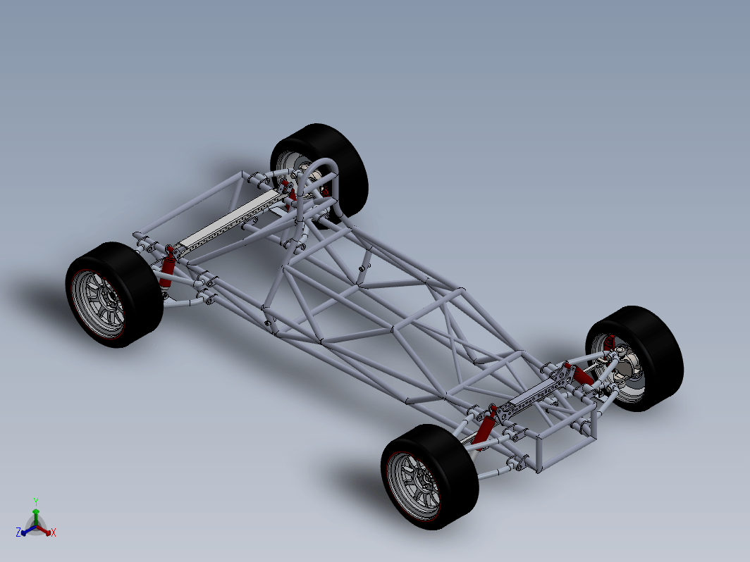 frame-car赛车框架结构