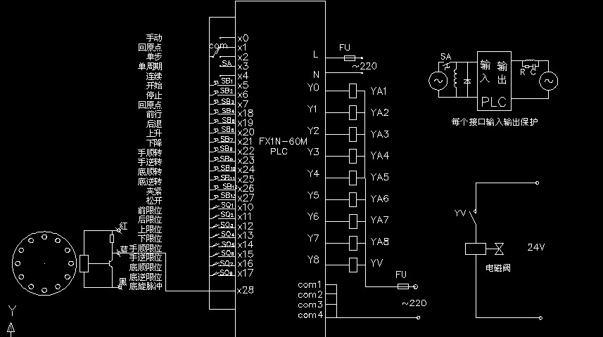 基于PLC的机械手控制设计