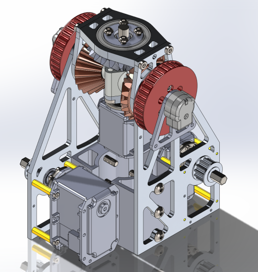 皮带传动差速器关节 Belt Drive Differential Wrist