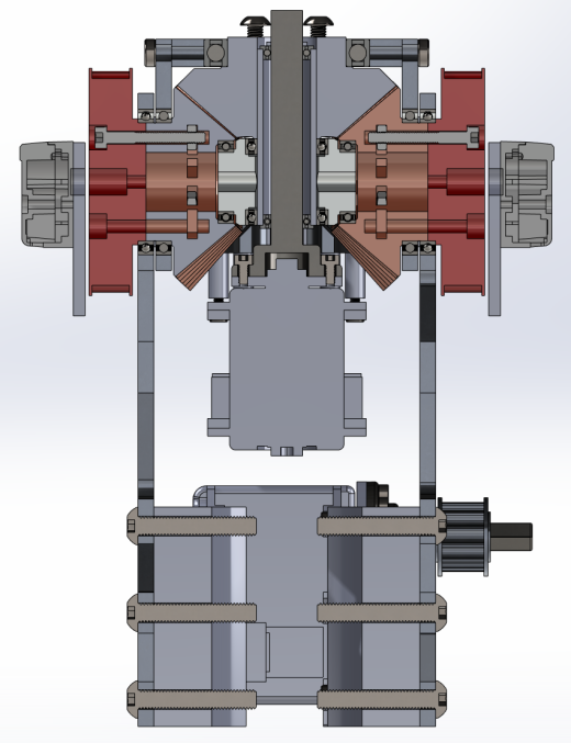 皮带传动差速器关节 Belt Drive Differential Wrist缩略图