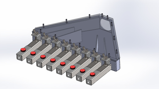 工业食品加工设备挤压机3D图纸 Solidworks设计 附STEP IGS缩略图