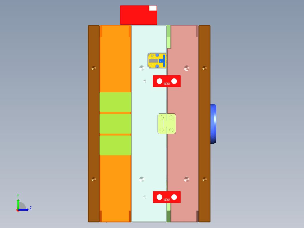 F0721-前框支架模具(英制