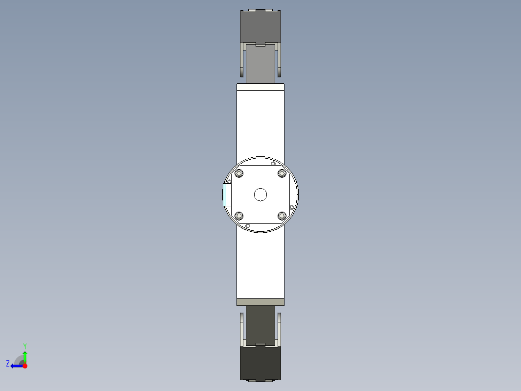 带线性执行器的双指关节夹持器