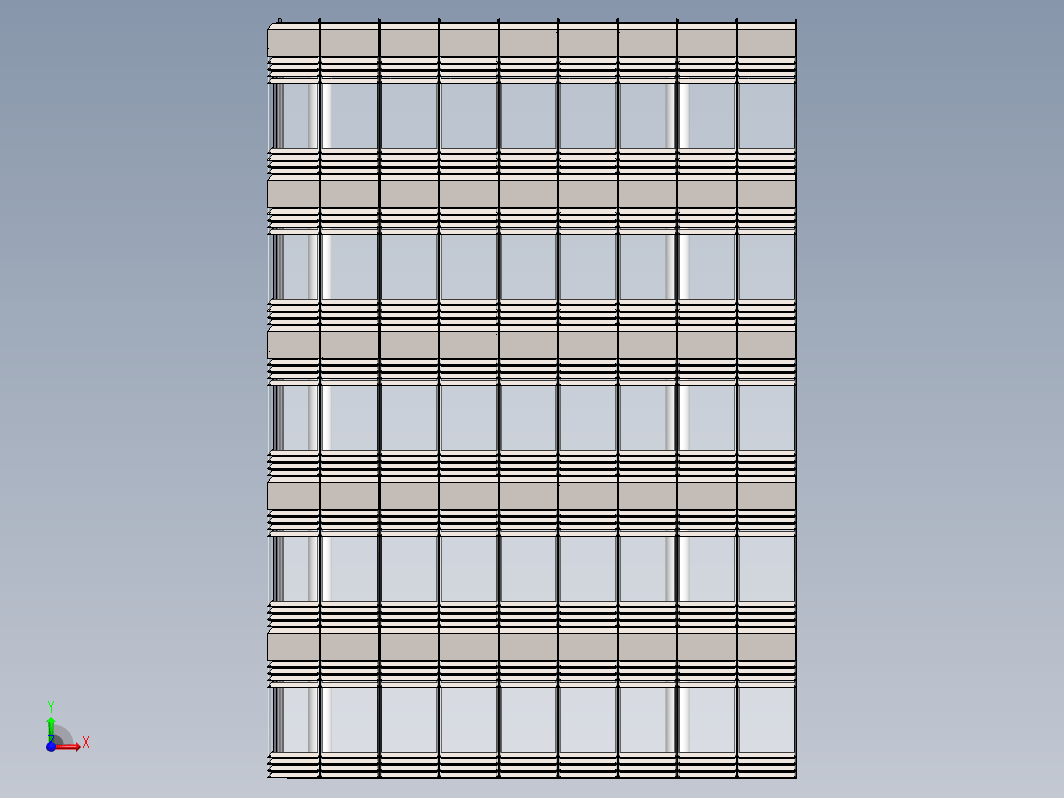 简易5层楼框架结构