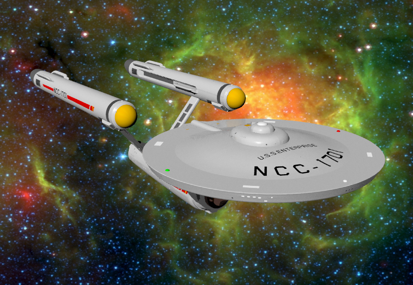 USS NCC 1701宇宙飞船