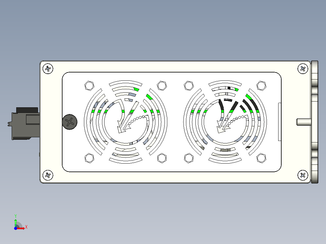 雷赛LC5000系列运动控制PLC3D图纸