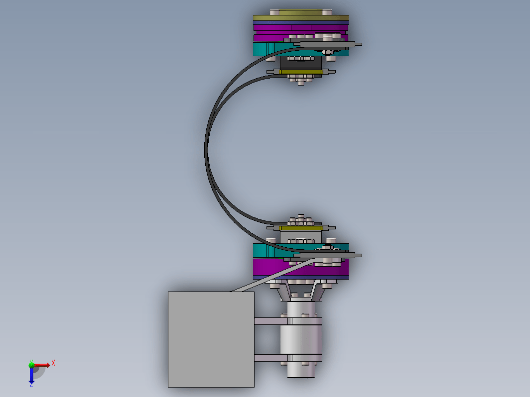 膝关节康复机器人三维SW2020带参+CAD+说明书