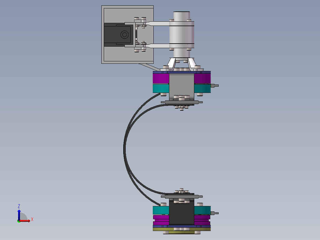 膝关节康复机器人三维SW2020带参+CAD+说明书